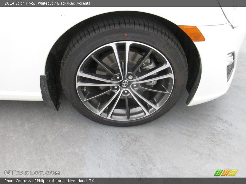 Whiteout / Black/Red Accents 2014 Scion FR-S