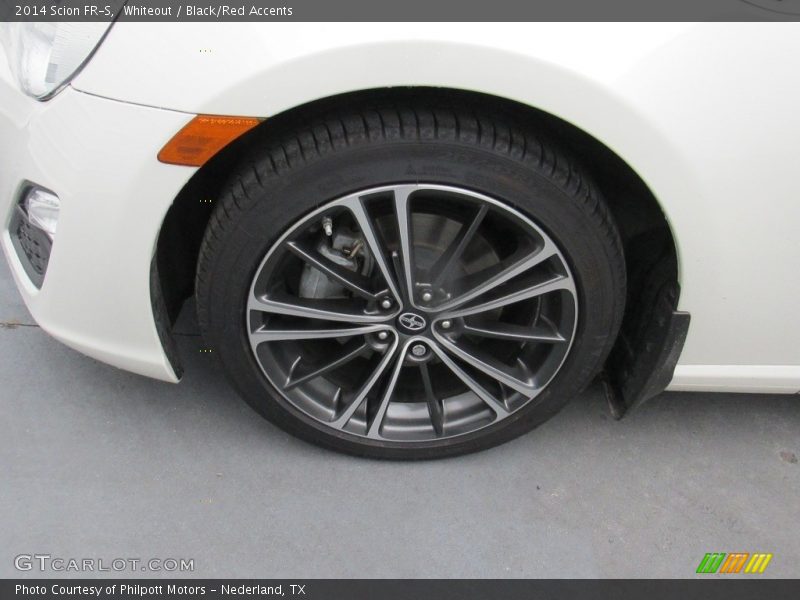 Whiteout / Black/Red Accents 2014 Scion FR-S