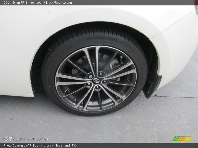 Whiteout / Black/Red Accents 2014 Scion FR-S