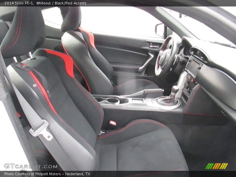 Whiteout / Black/Red Accents 2014 Scion FR-S