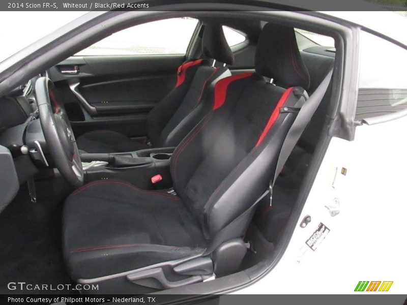 Whiteout / Black/Red Accents 2014 Scion FR-S