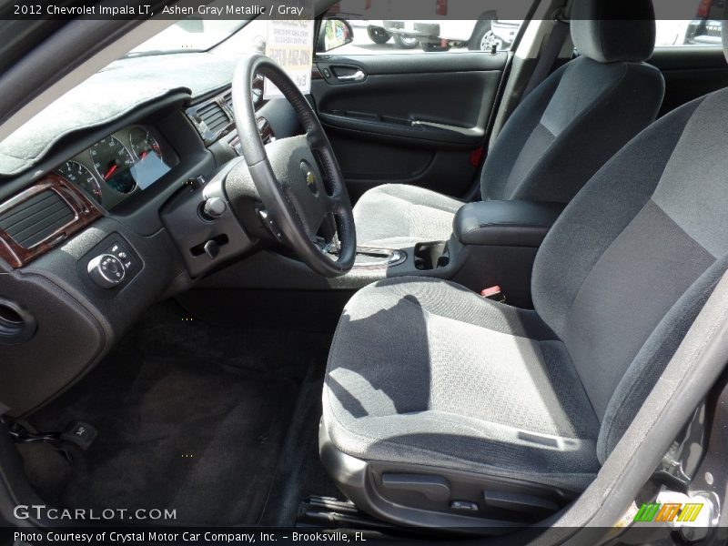 Ashen Gray Metallic / Gray 2012 Chevrolet Impala LT