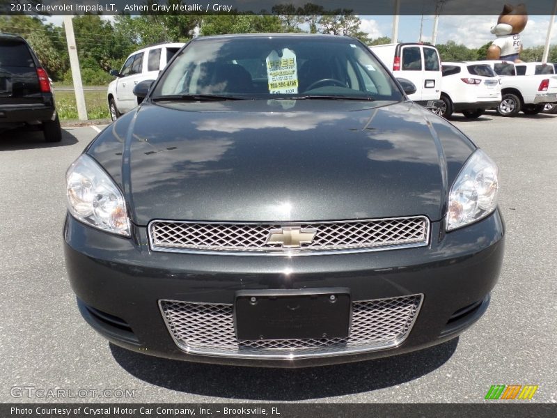 Ashen Gray Metallic / Gray 2012 Chevrolet Impala LT