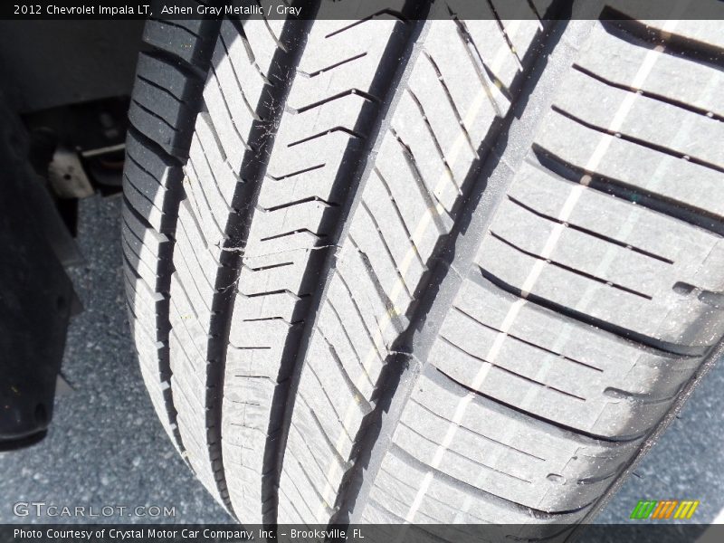 Ashen Gray Metallic / Gray 2012 Chevrolet Impala LT