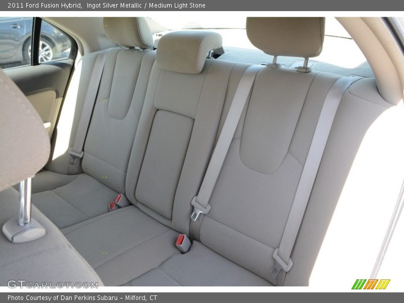 Ingot Silver Metallic / Medium Light Stone 2011 Ford Fusion Hybrid