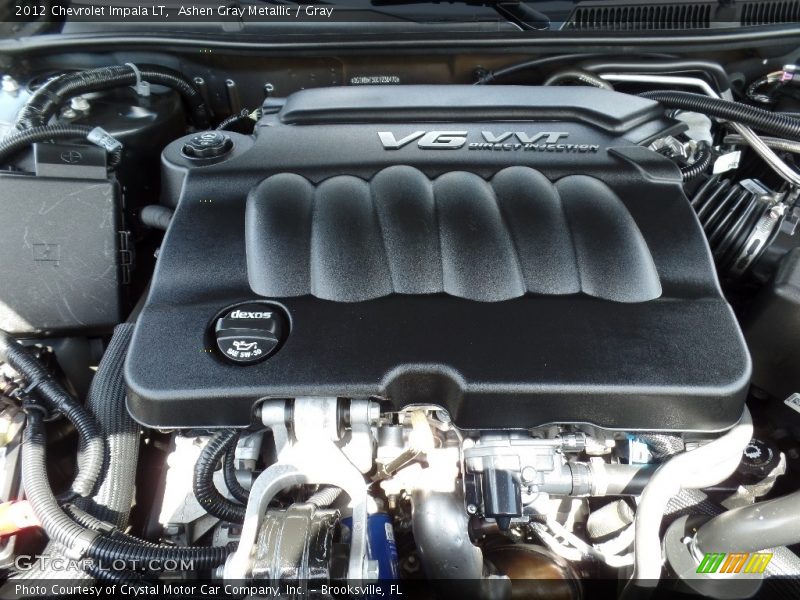 Ashen Gray Metallic / Gray 2012 Chevrolet Impala LT