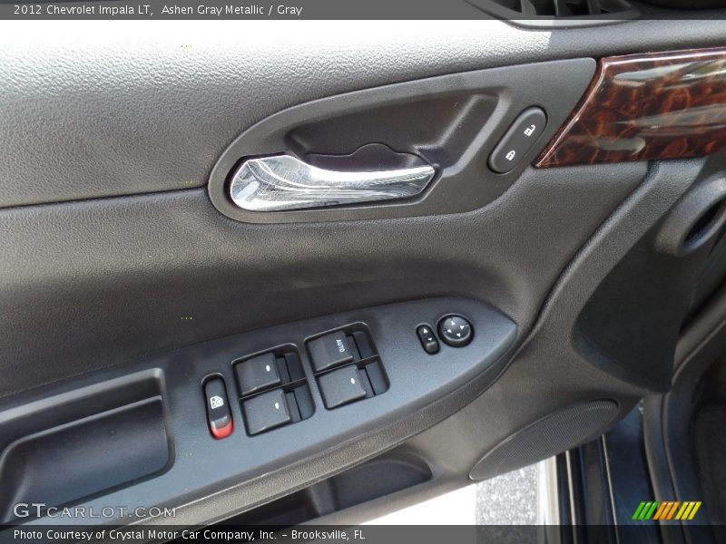 Ashen Gray Metallic / Gray 2012 Chevrolet Impala LT