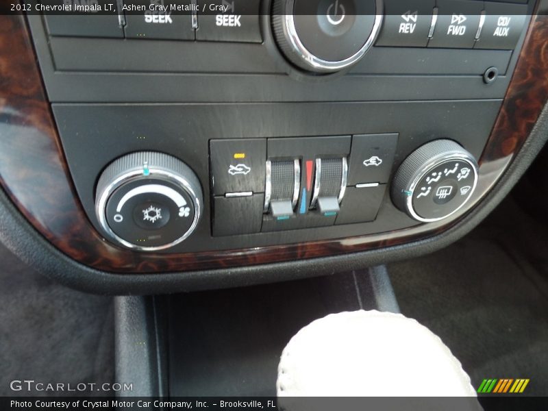 Ashen Gray Metallic / Gray 2012 Chevrolet Impala LT
