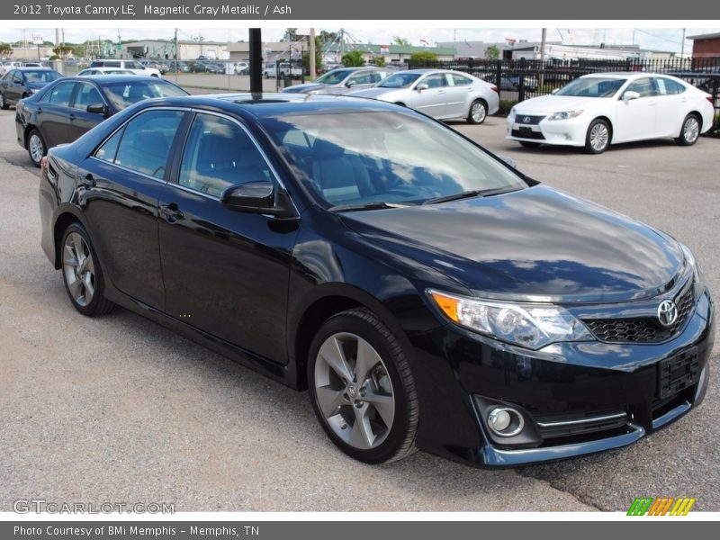 Magnetic Gray Metallic / Ash 2012 Toyota Camry LE