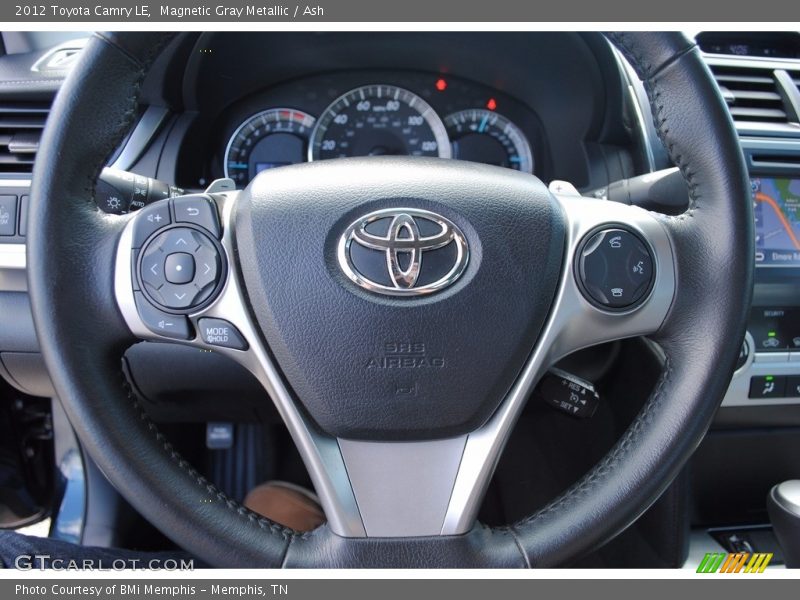 Magnetic Gray Metallic / Ash 2012 Toyota Camry LE