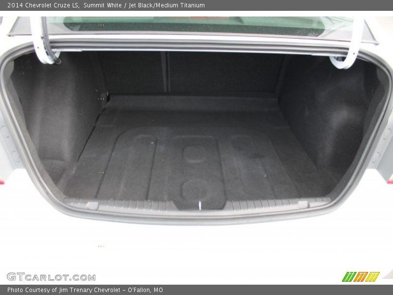Summit White / Jet Black/Medium Titanium 2014 Chevrolet Cruze LS