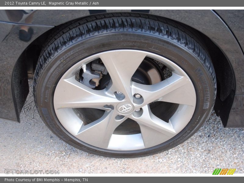 Magnetic Gray Metallic / Ash 2012 Toyota Camry LE