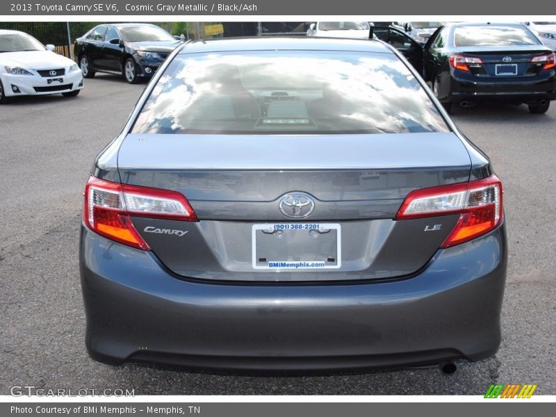 Cosmic Gray Metallic / Black/Ash 2013 Toyota Camry SE V6
