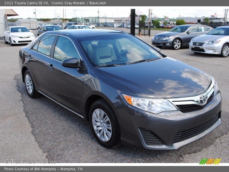 Cosmic Gray Metallic / Black/Ash 2013 Toyota Camry SE V6