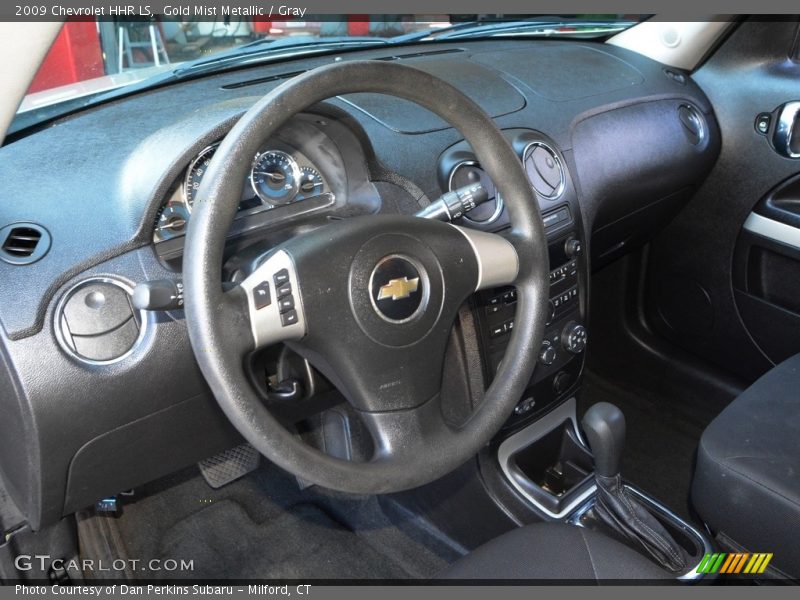 Gold Mist Metallic / Gray 2009 Chevrolet HHR LS