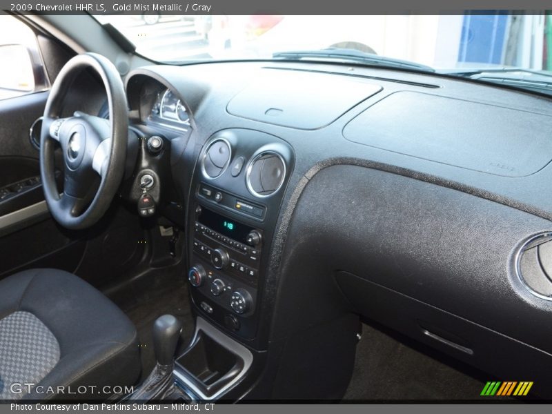 Gold Mist Metallic / Gray 2009 Chevrolet HHR LS
