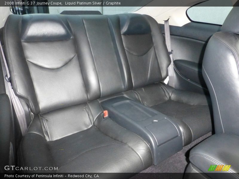 Liquid Platinum Silver / Graphite 2008 Infiniti G 37 Journey Coupe