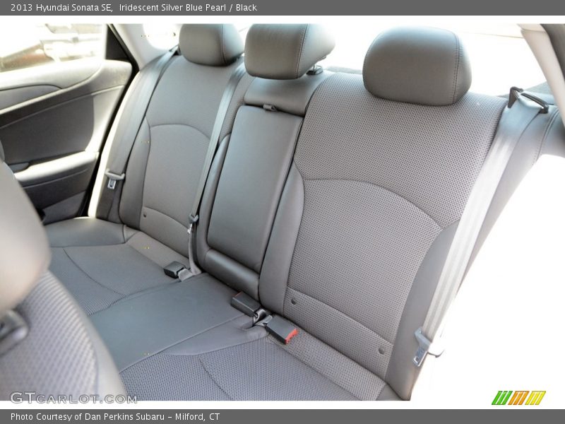 Iridescent Silver Blue Pearl / Black 2013 Hyundai Sonata SE