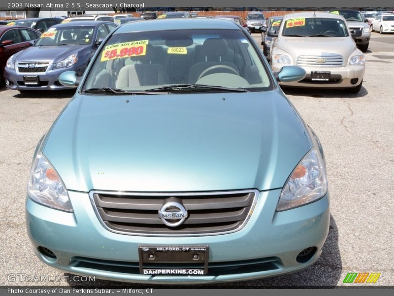 Seascape / Charcoal 2003 Nissan Altima 2.5 S
