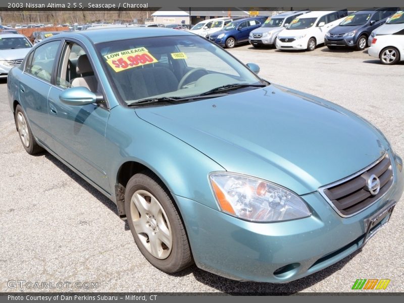 Seascape / Charcoal 2003 Nissan Altima 2.5 S