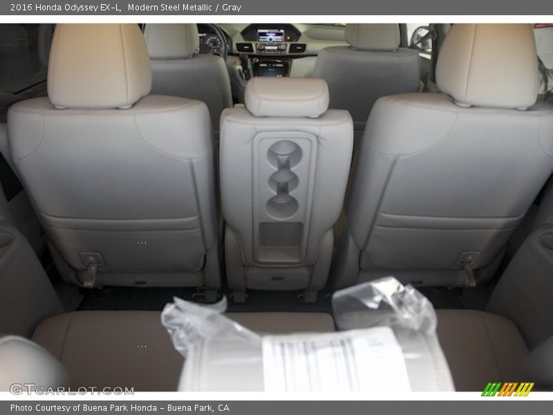 Modern Steel Metallic / Gray 2016 Honda Odyssey EX-L