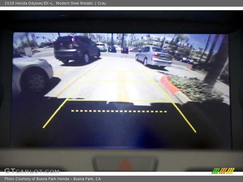 Modern Steel Metallic / Gray 2016 Honda Odyssey EX-L