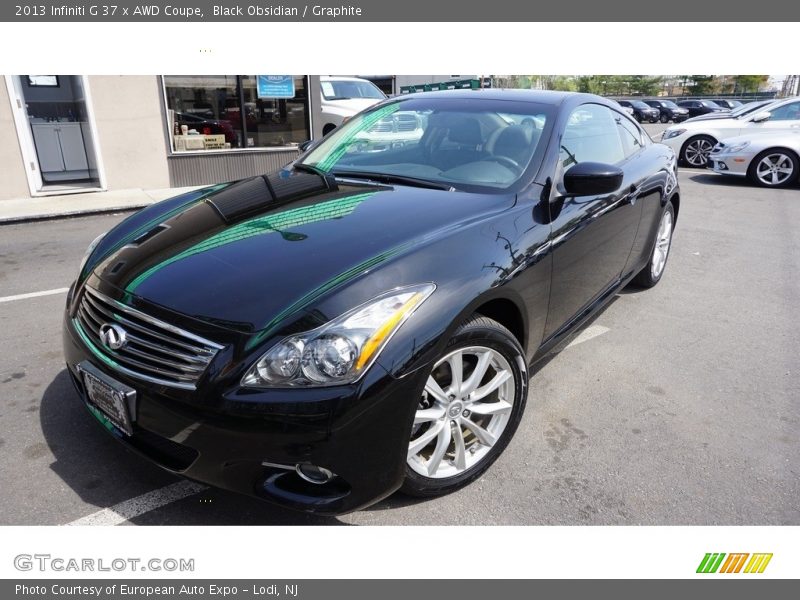 Black Obsidian / Graphite 2013 Infiniti G 37 x AWD Coupe