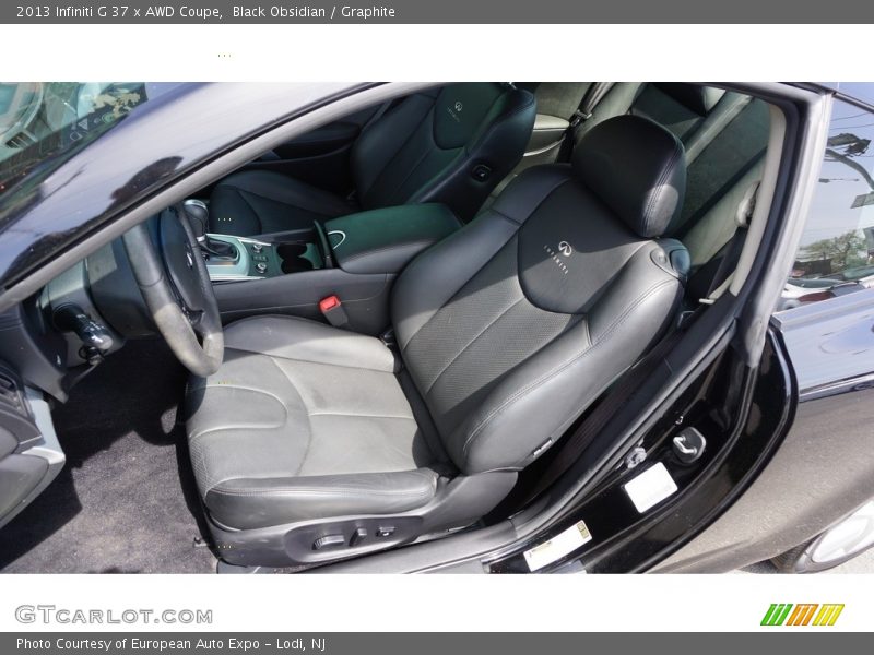 Black Obsidian / Graphite 2013 Infiniti G 37 x AWD Coupe
