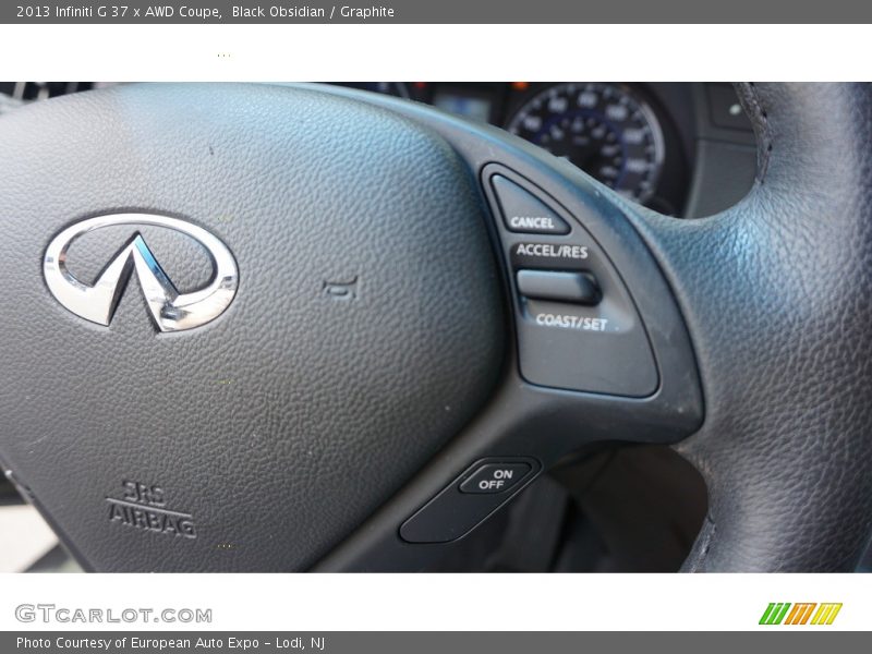 Black Obsidian / Graphite 2013 Infiniti G 37 x AWD Coupe