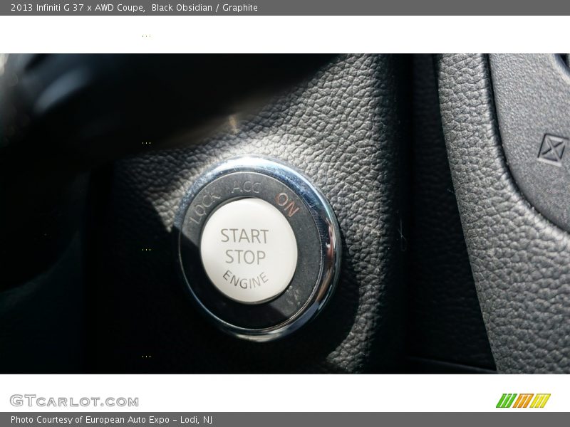 Black Obsidian / Graphite 2013 Infiniti G 37 x AWD Coupe