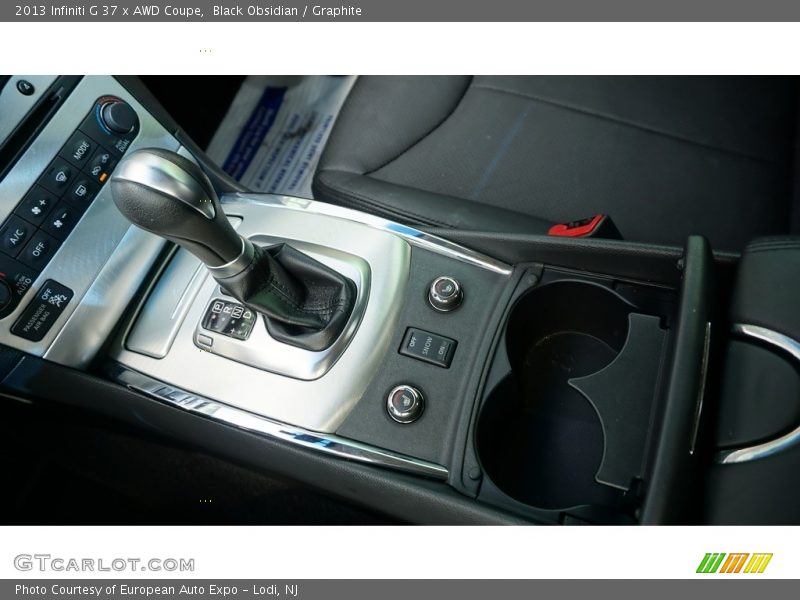 Black Obsidian / Graphite 2013 Infiniti G 37 x AWD Coupe
