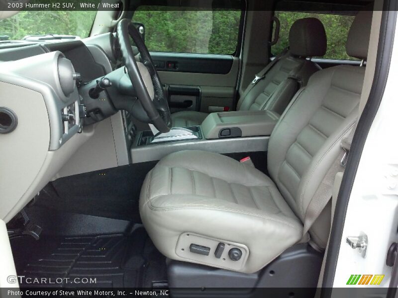 White / Wheat 2003 Hummer H2 SUV