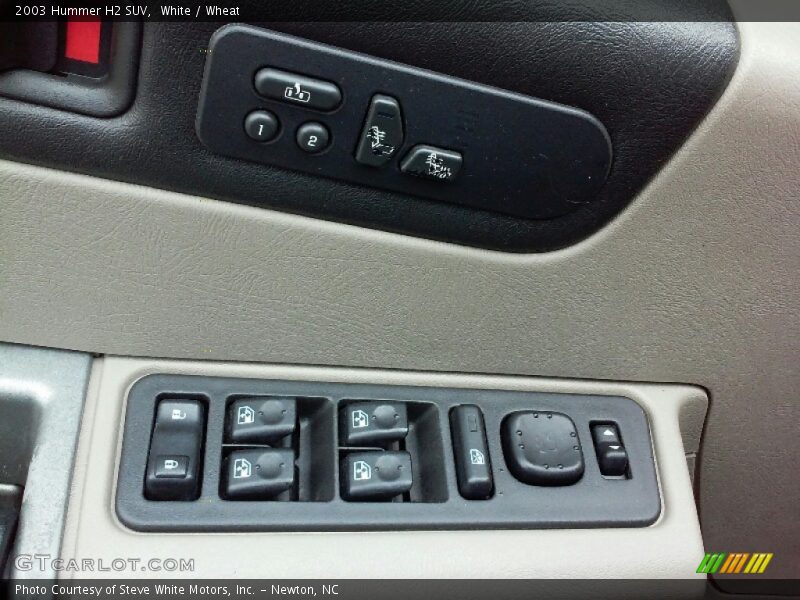 White / Wheat 2003 Hummer H2 SUV