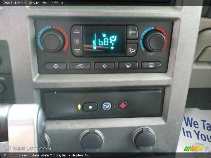 White / Wheat 2003 Hummer H2 SUV