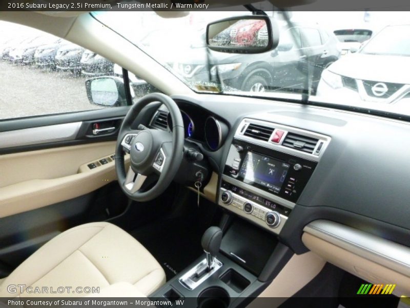 Tungsten Metallic / Warm Ivory 2016 Subaru Legacy 2.5i Premium