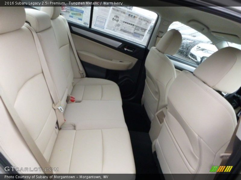 Tungsten Metallic / Warm Ivory 2016 Subaru Legacy 2.5i Premium