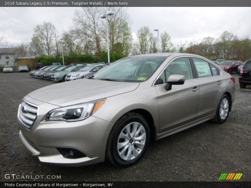 Tungsten Metallic / Warm Ivory 2016 Subaru Legacy 2.5i Premium