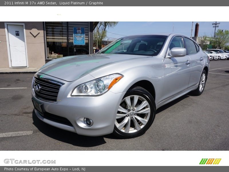 Liquid Platinum / Graphite 2011 Infiniti M 37x AWD Sedan