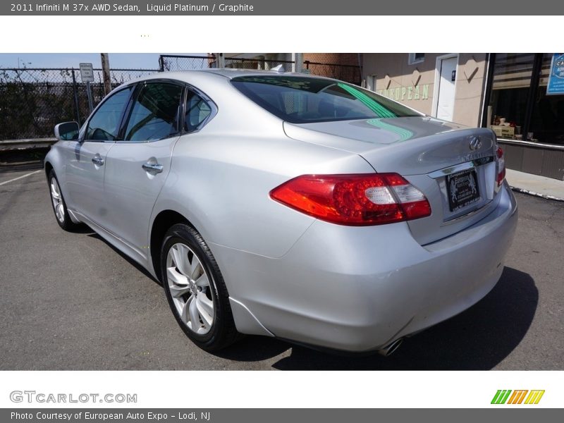 Liquid Platinum / Graphite 2011 Infiniti M 37x AWD Sedan