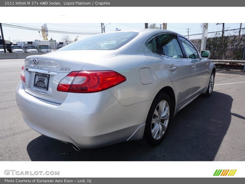 Liquid Platinum / Graphite 2011 Infiniti M 37x AWD Sedan