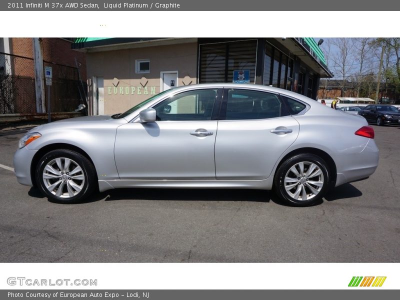 Liquid Platinum / Graphite 2011 Infiniti M 37x AWD Sedan