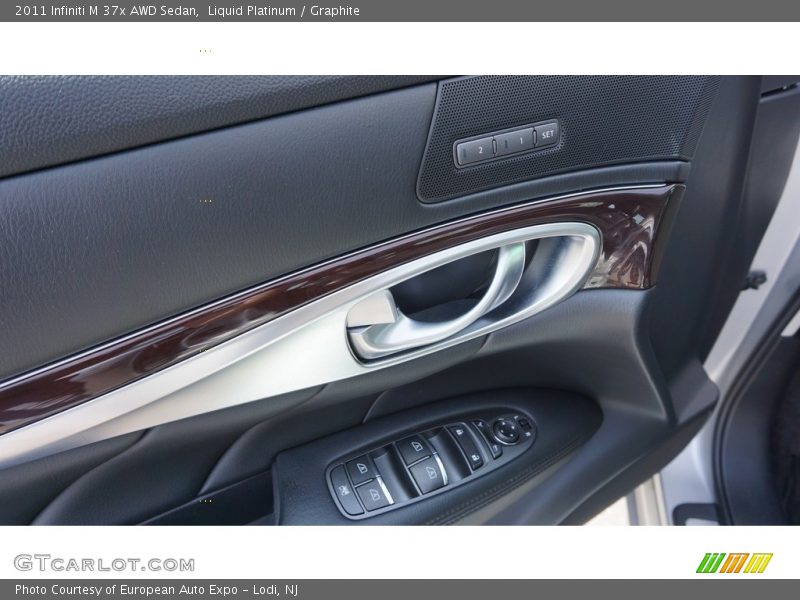Liquid Platinum / Graphite 2011 Infiniti M 37x AWD Sedan