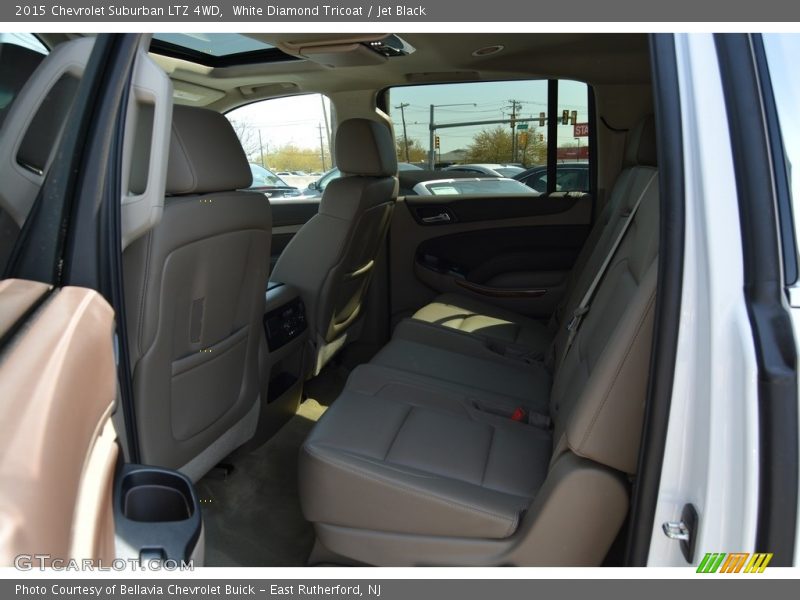 White Diamond Tricoat / Jet Black 2015 Chevrolet Suburban LTZ 4WD