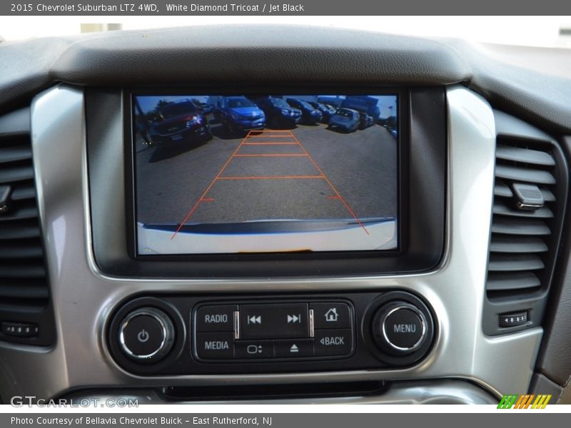 White Diamond Tricoat / Jet Black 2015 Chevrolet Suburban LTZ 4WD