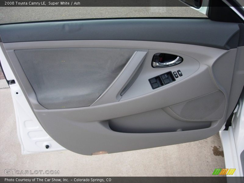 Super White / Ash 2008 Toyota Camry LE