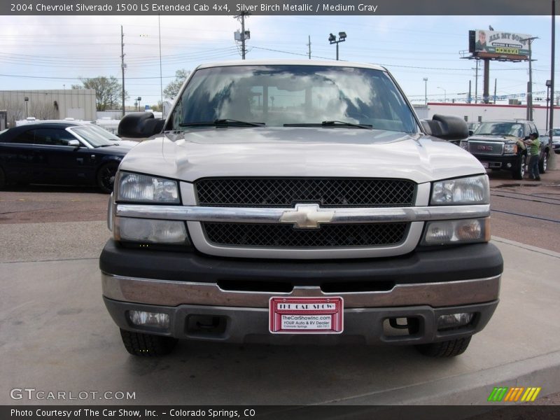 Silver Birch Metallic / Medium Gray 2004 Chevrolet Silverado 1500 LS Extended Cab 4x4