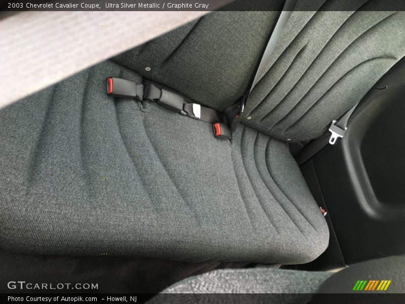Ultra Silver Metallic / Graphite Gray 2003 Chevrolet Cavalier Coupe