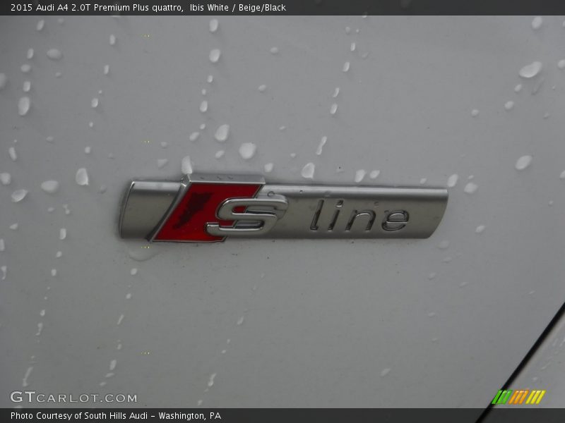 Ibis White / Beige/Black 2015 Audi A4 2.0T Premium Plus quattro