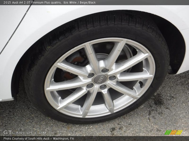 Ibis White / Beige/Black 2015 Audi A4 2.0T Premium Plus quattro