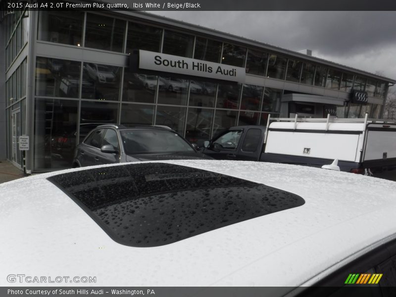 Ibis White / Beige/Black 2015 Audi A4 2.0T Premium Plus quattro